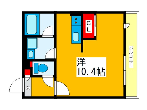 ユーフォリアの物件間取画像